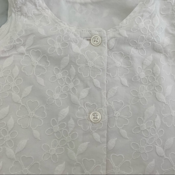 Janie and Jack Embroidered White Dress - Picture 5 of 12